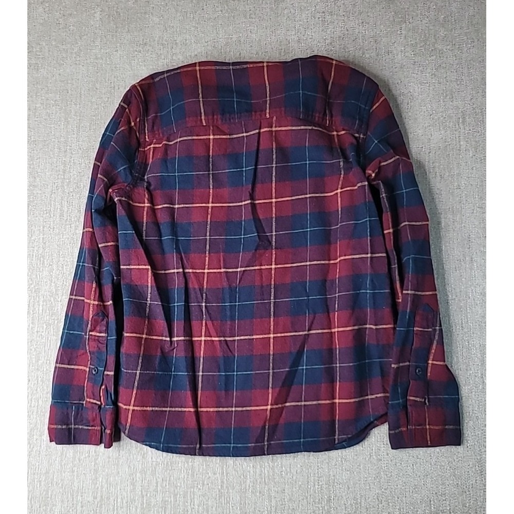 5 Abercrombie Kids Boys 9/10 Flannel Long Sleeve‎ Shirts Plaid & Sweatshirt EUC - Picture 12 of 15